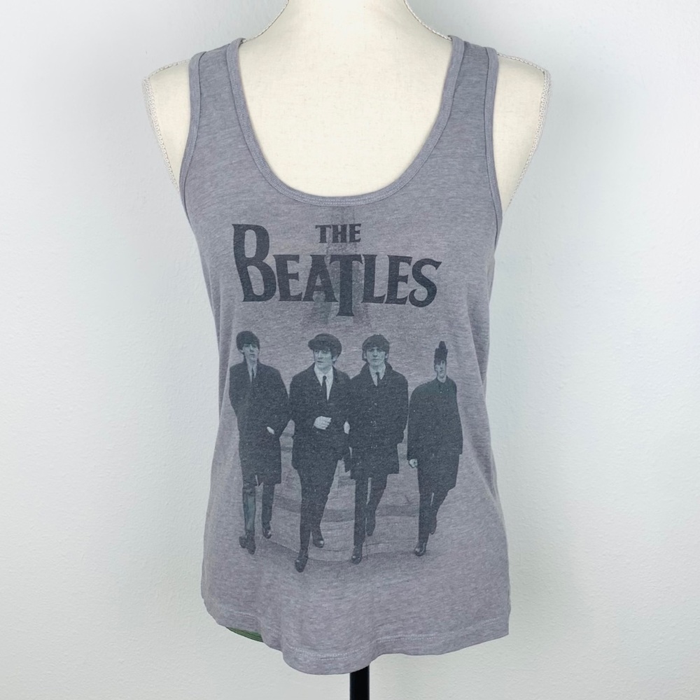 The Beatles graphic tank top